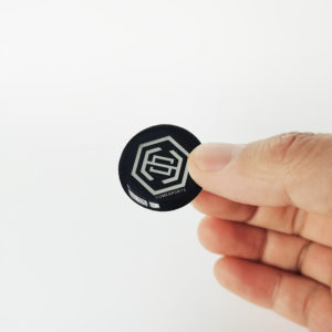Custom Resin Logo for the Padel Racket End Cap