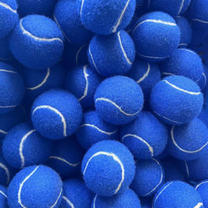 Blue Padel Tennis Ball Color Tennis Trainning Balls, Custom logo Service Available
