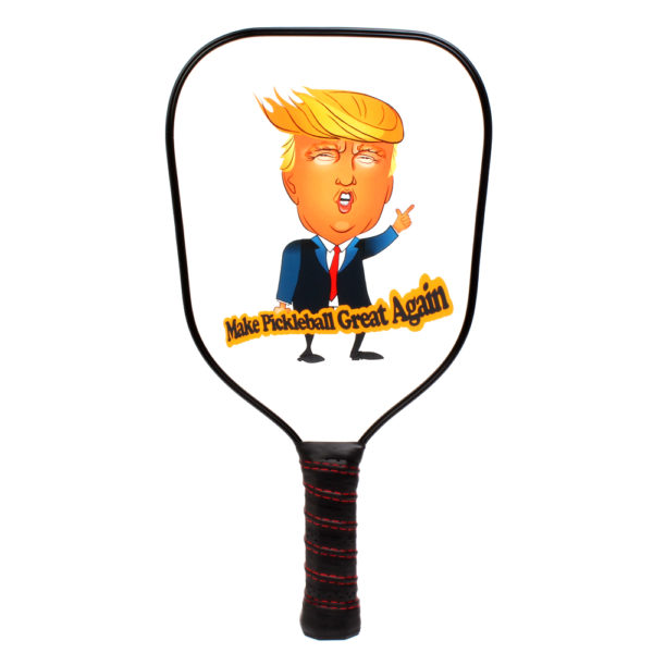 Composite Pickleball Paddle with Donald Trump Cartoon - Image 5