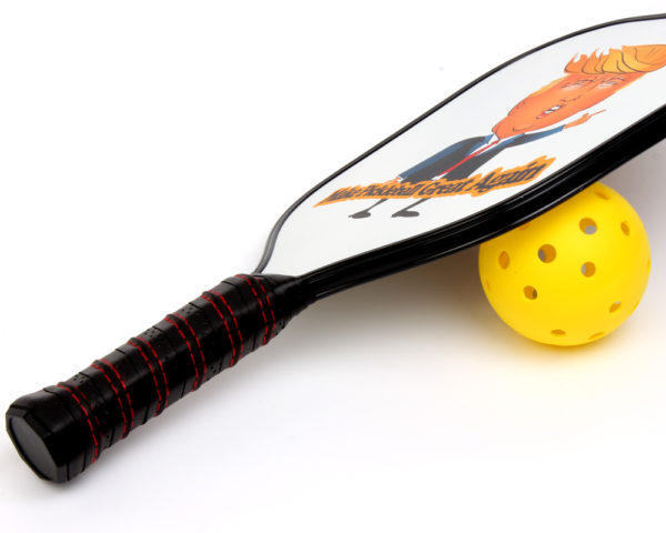 Composite Pickleball Paddle with Donald Trump Cartoon - Image 3