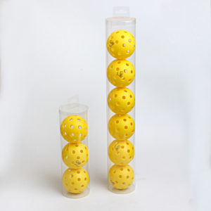 Customized pvc barrel for Pickleball balls tennis Balls