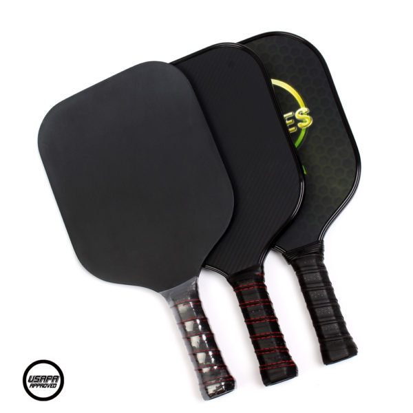 Custom T300 Carbon Fiber Edgeless Pickleball Paddle - Image 3