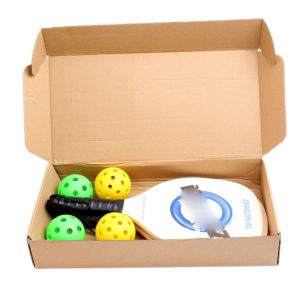 Corrugated Box for Pickleball Paddle Set