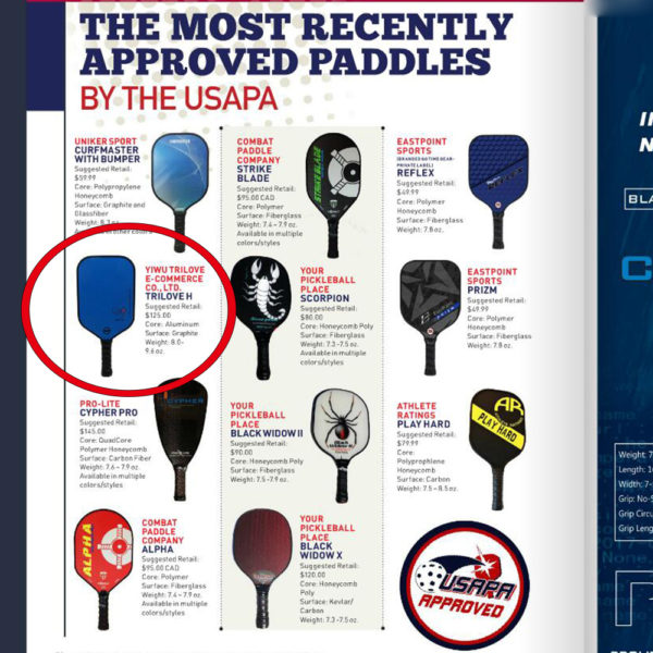 SAME USAPA Approved Pickleball Paddle MODEL w/ High-Perfomance Material - Image 5