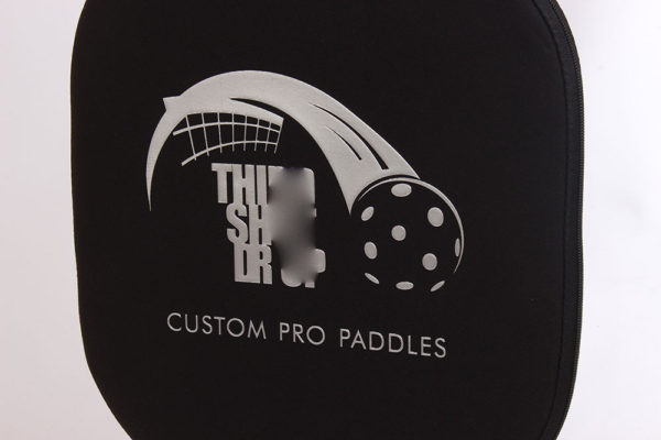 Neoprene Pickleball Paddle Cover with custom 3D effect printing - Image 3