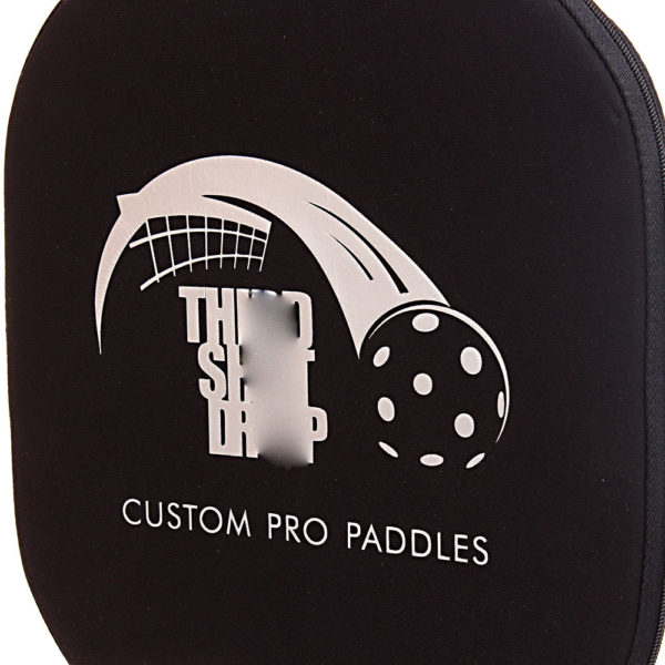 Neoprene Pickleball Paddle Cover with custom 3D effect printing - Image 2