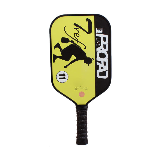 Pro Thick Pickleball Paddle With Fluorescent Overgrips - Image 3