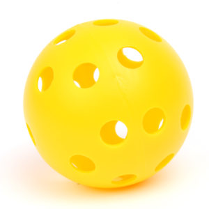 Stock Hard 26-hole Indoor Pickleball Ball, with more than 10 colors available
