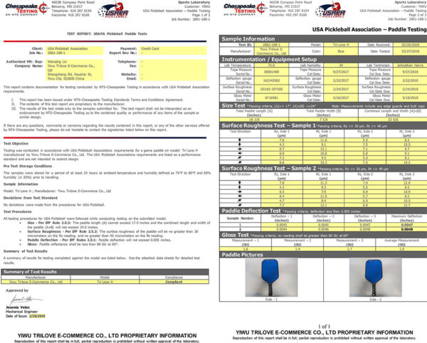 SAME USAPA Approved Pickleball Paddle MODEL w/ High-Perfomance Material - Image 4