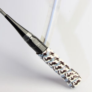 white Camouflage Overgrips for Badminton Racket