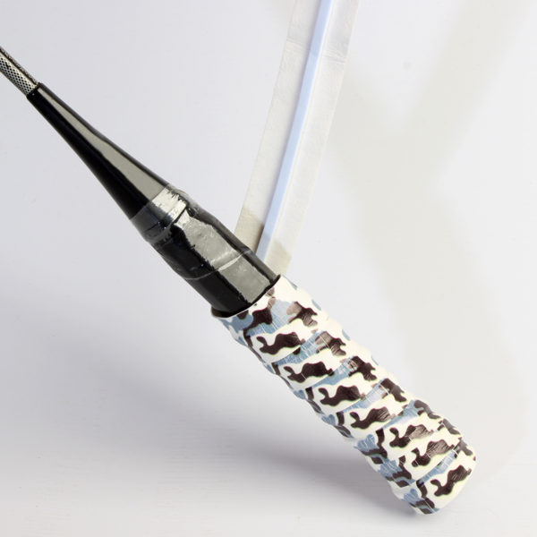 white Camouflage Overgrips for Badminton Racket