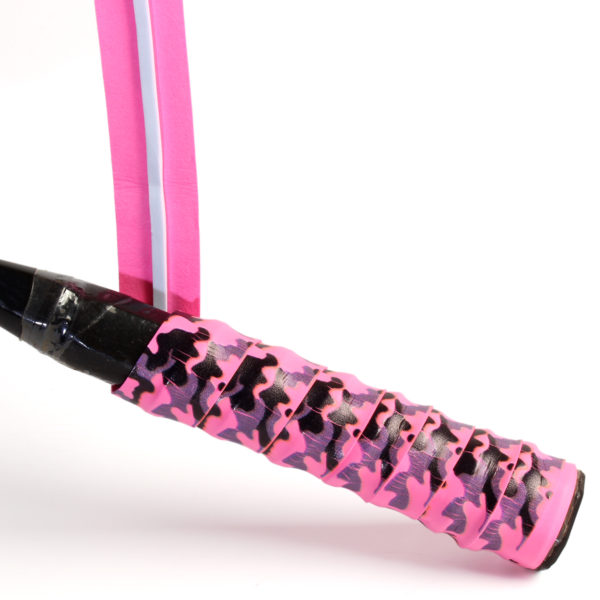 Pink Camouflage Overgrips for Padel Rackets