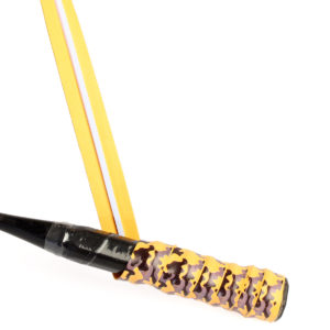 Yellow Camouflage Ridged Over grips