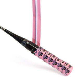 Light Pink Overgrips with custom patterns