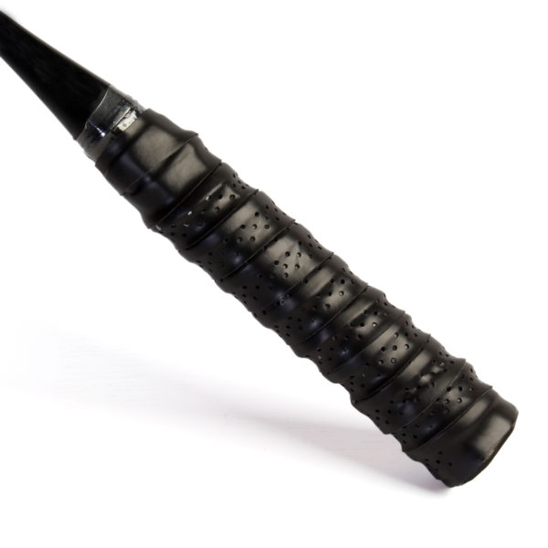 Solid Black Color Perforated Ridged Overgrips, Over 10 Colors Available - Image 3