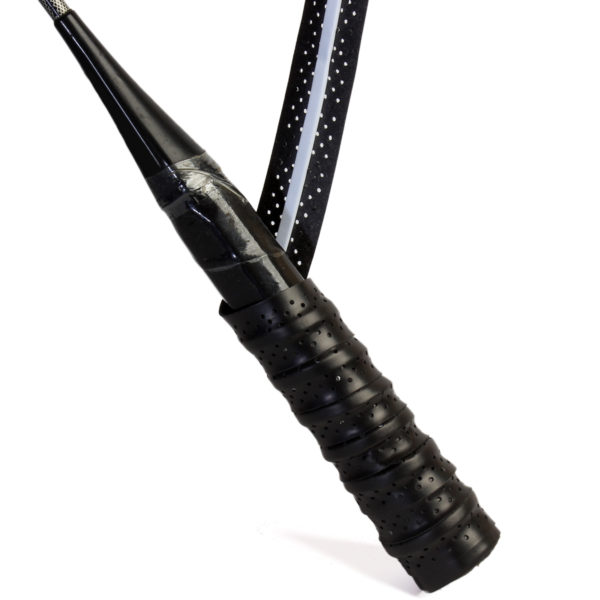 Solid Black Color Perforated Ridged Overgrips, Over 10 Colors Available